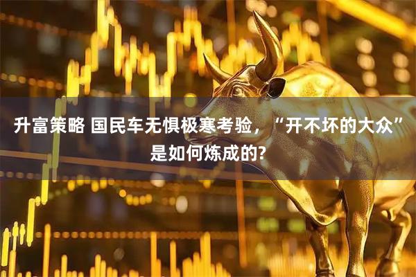 升富策略 国民车无惧极寒考验，“开不坏的大众”是如何炼成的?