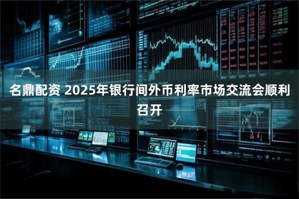 名鼎配资 2025年银行间外币利率市场交流会顺利召开